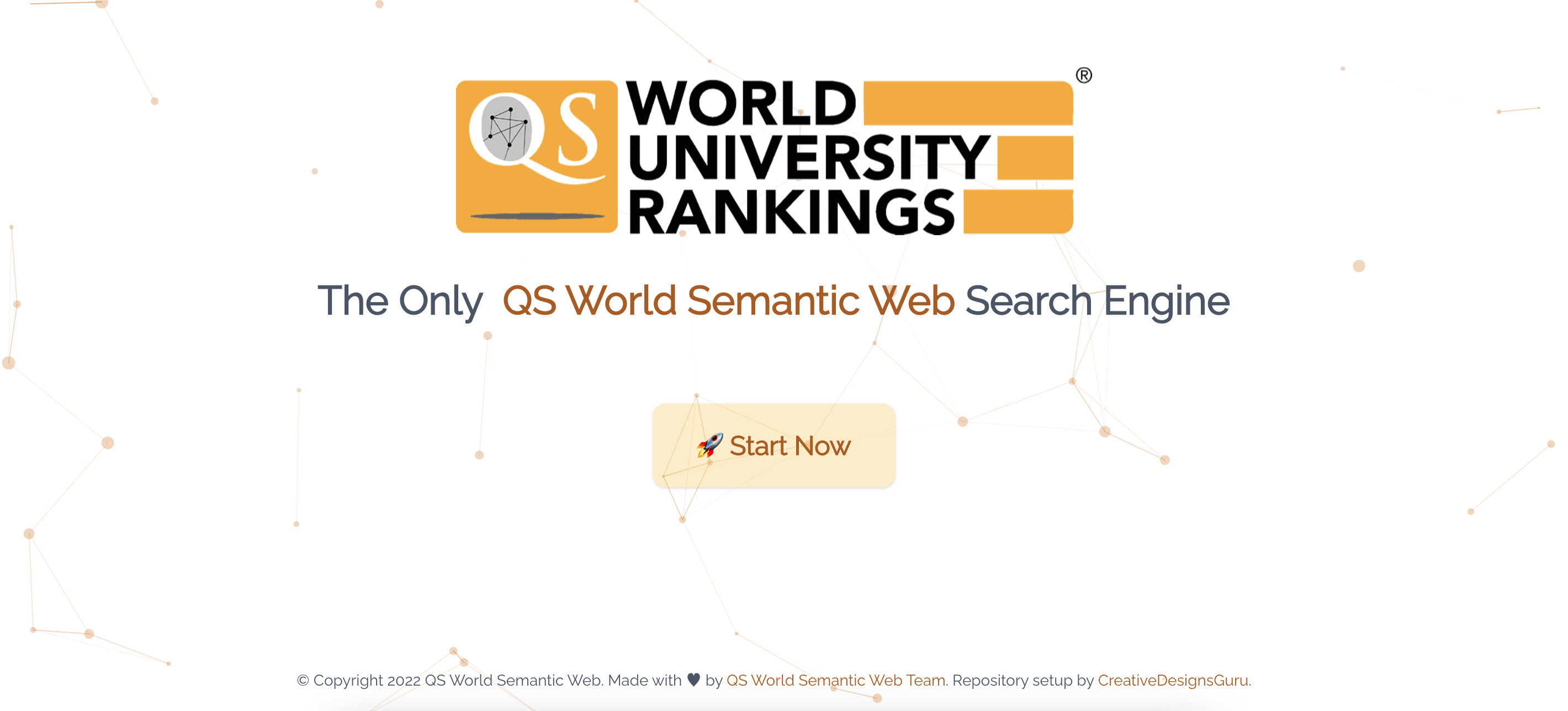 QS World Semantic Web Homepage